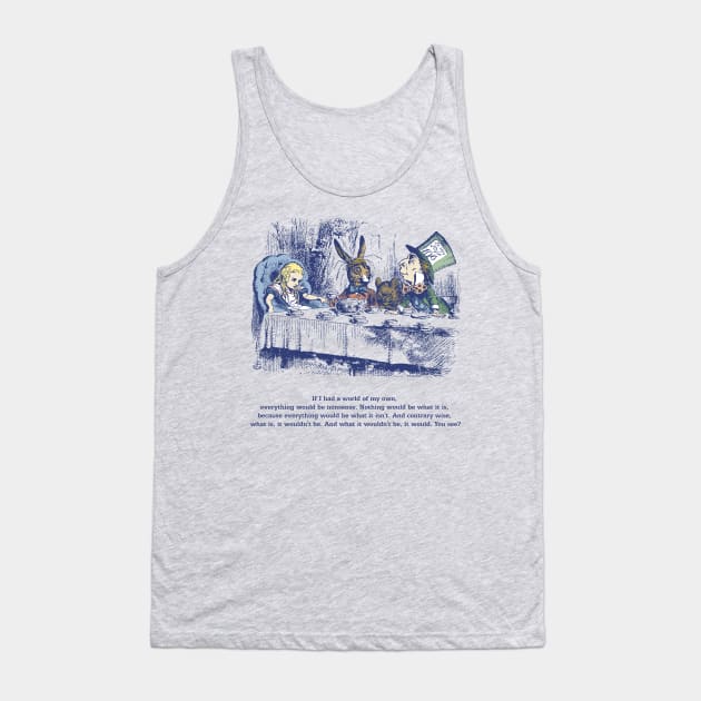 The Mad Tea Party Tank Top by SarahMurphy